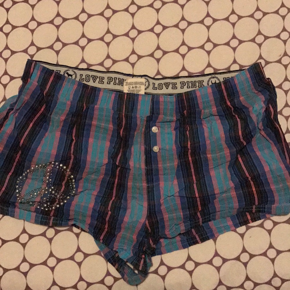 VS Pink sleep shorts